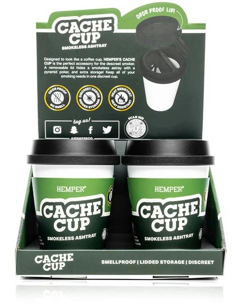HEMPER - Cache Cup Smokeless Ashtray