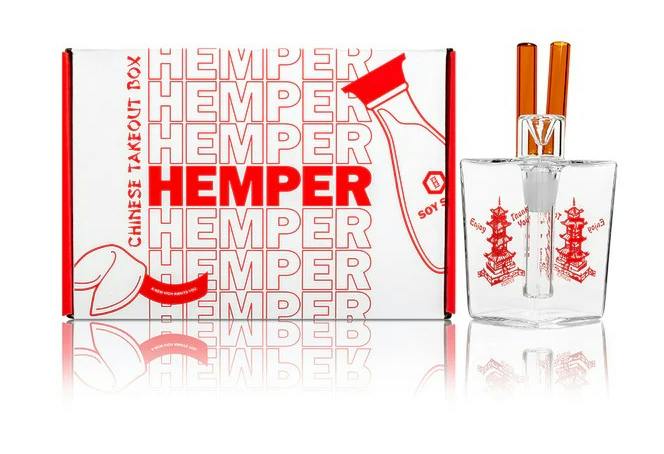 HEMPER- Candy Cane Hand Pipe