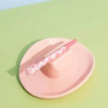 Ashtray - Cowboy Hat - Pink