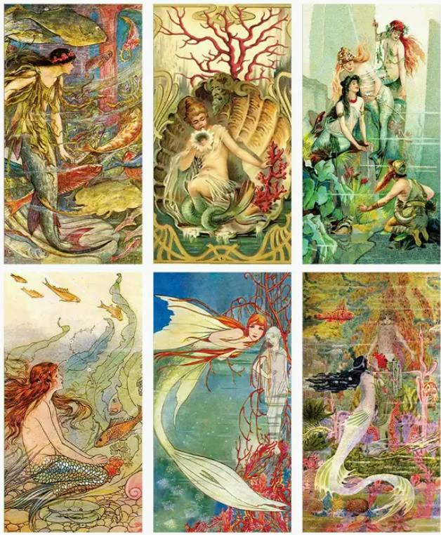 Mermaid Large Matchbox