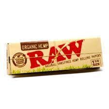 RAW Organic Hemp Papers 1 1/4 at Dames Cannabis Dispensary