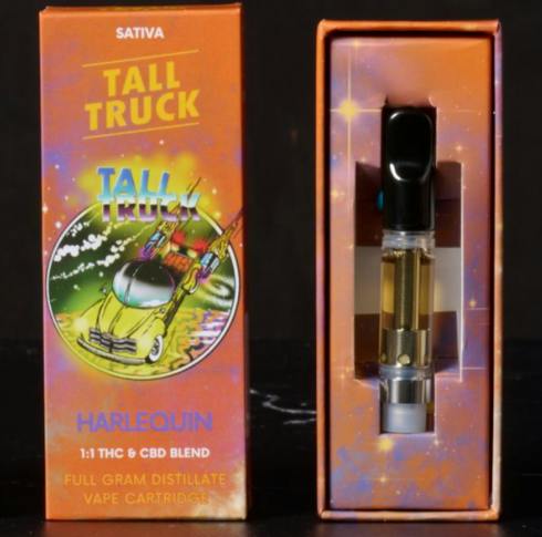 Harlequin 1:1 THC/CBD Vape | 1g at Dames Cannabis Dispensary