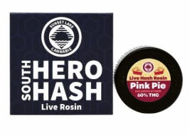 Pink Pie South Hero Hash - Live Rosin at Dames Cannabis Dispensary