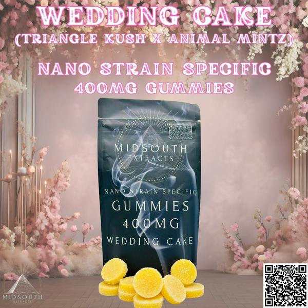 Wedding Cake Strain Specific | Nano Gummies 400mg