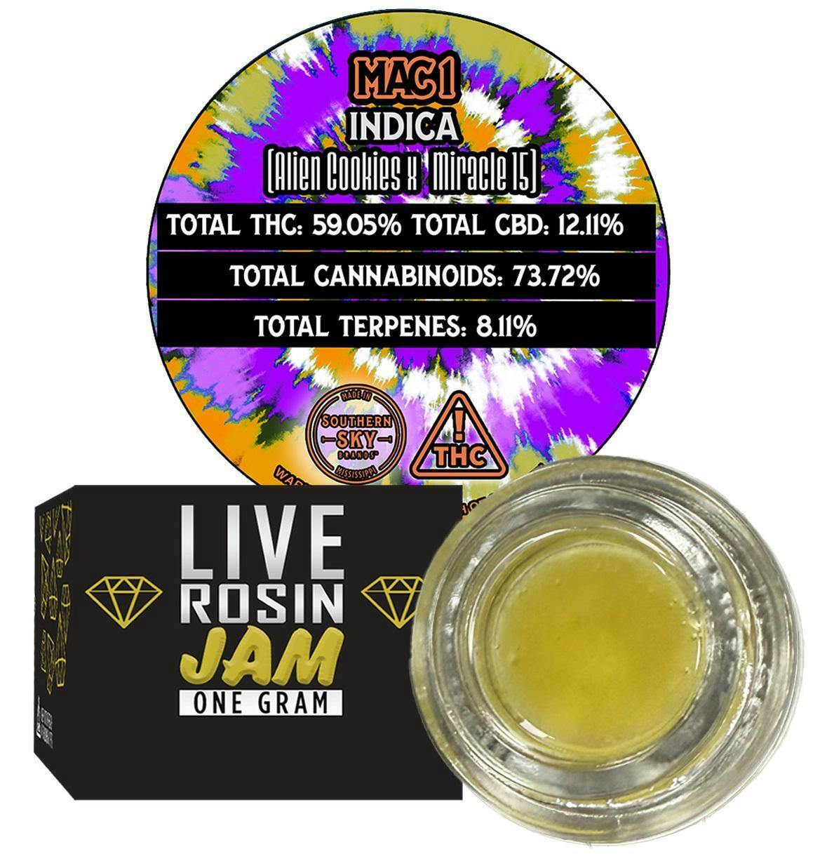 Mac 1 | Live Rosin 1g
