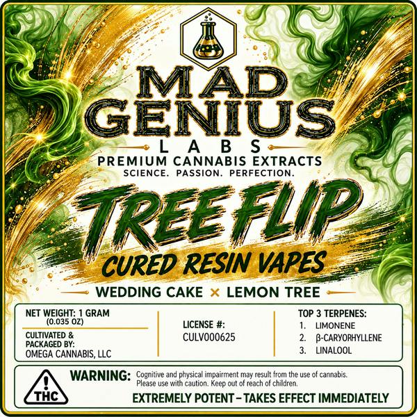 Tree Flip | Cured Resin Disposable 1g