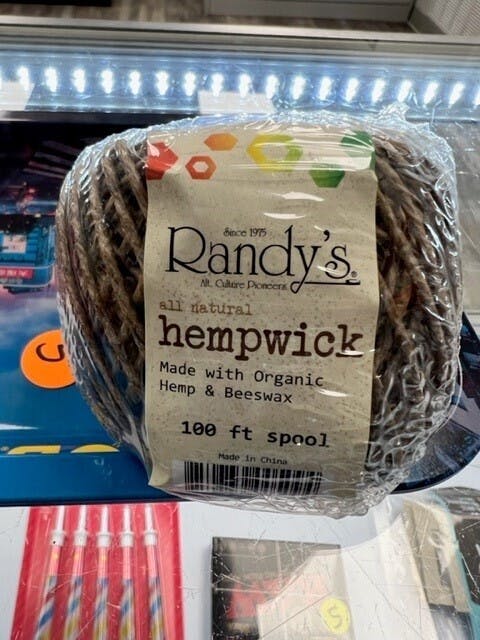 Randys 100ft Hemp Wick