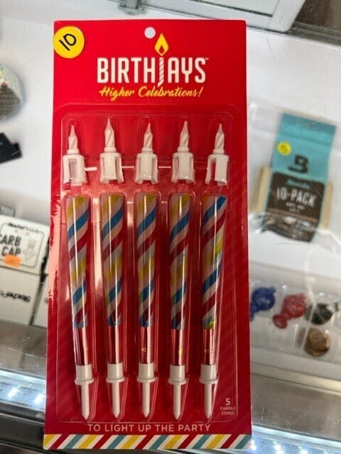 Birthday candle joint holders 5 pack