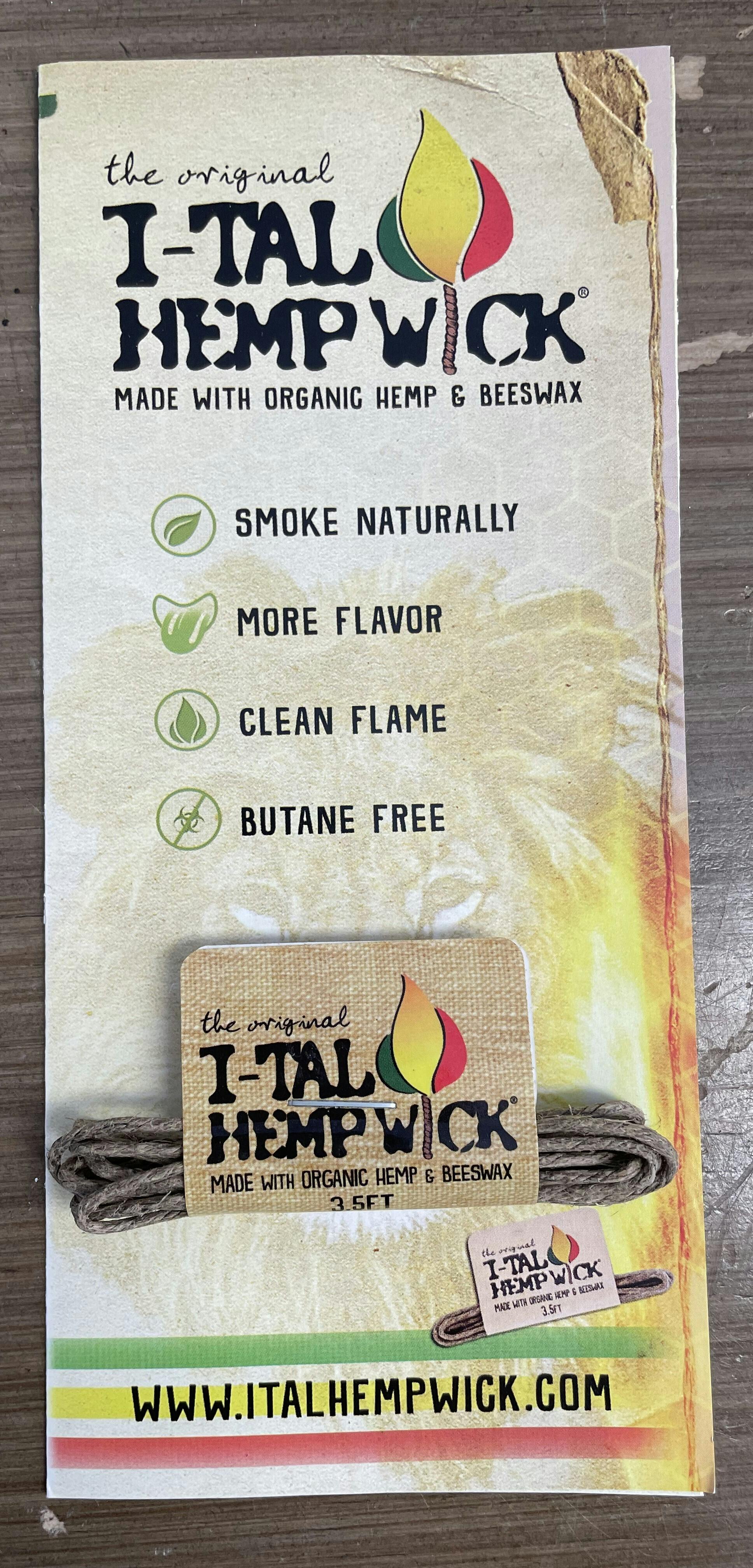 I-Tal Hemp Wick