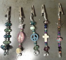 Beaded Roach Clips