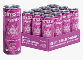 Odyssey Lion's Mane and Cordyceps Mushroom Revive Prickly Pear Energy Drink