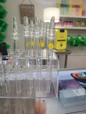 Charsi Heavy Glass Dab Straws