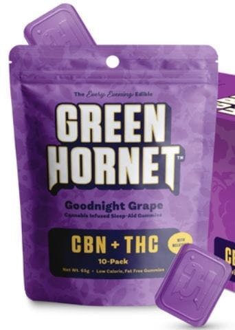Goodnight Grape Gummies CBN + THC 100mg