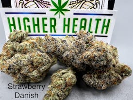 Strawberry Danish $5/Gram, $120/Ounce by Funk's Gas Station