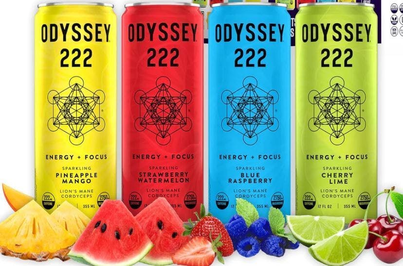 Odyssey Strawberry Watermelon 222 Sparkling Energy Drink