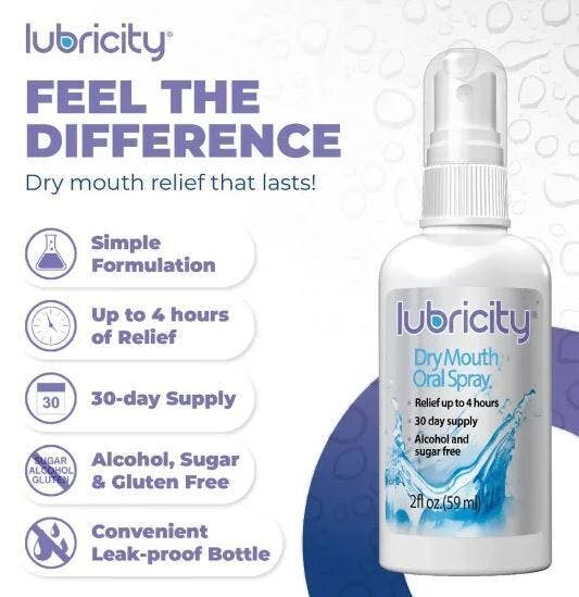 Dry Mouth Prevention Spray in Strawberry