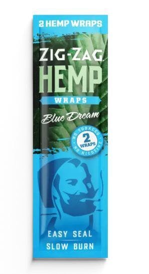 Zig Zag Hemp Wraps Blue Dream