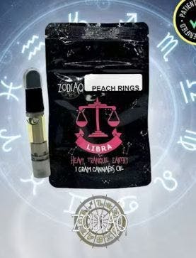 Zodiaq Leo Blue Dream Vape Cart 1 Gram