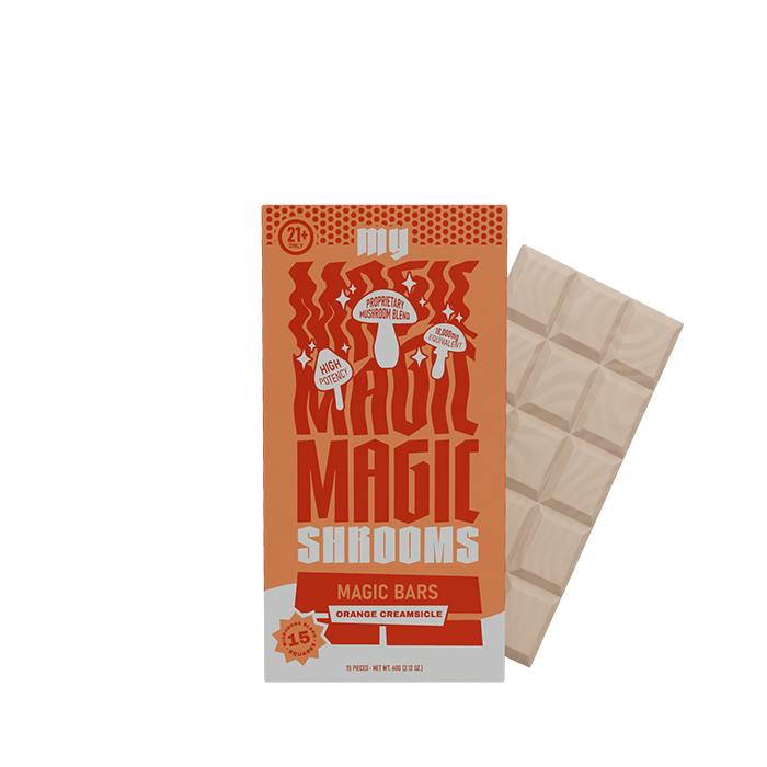 My Magic Shrooms Orange Creamsicle Chocolate Bar 18,000mg