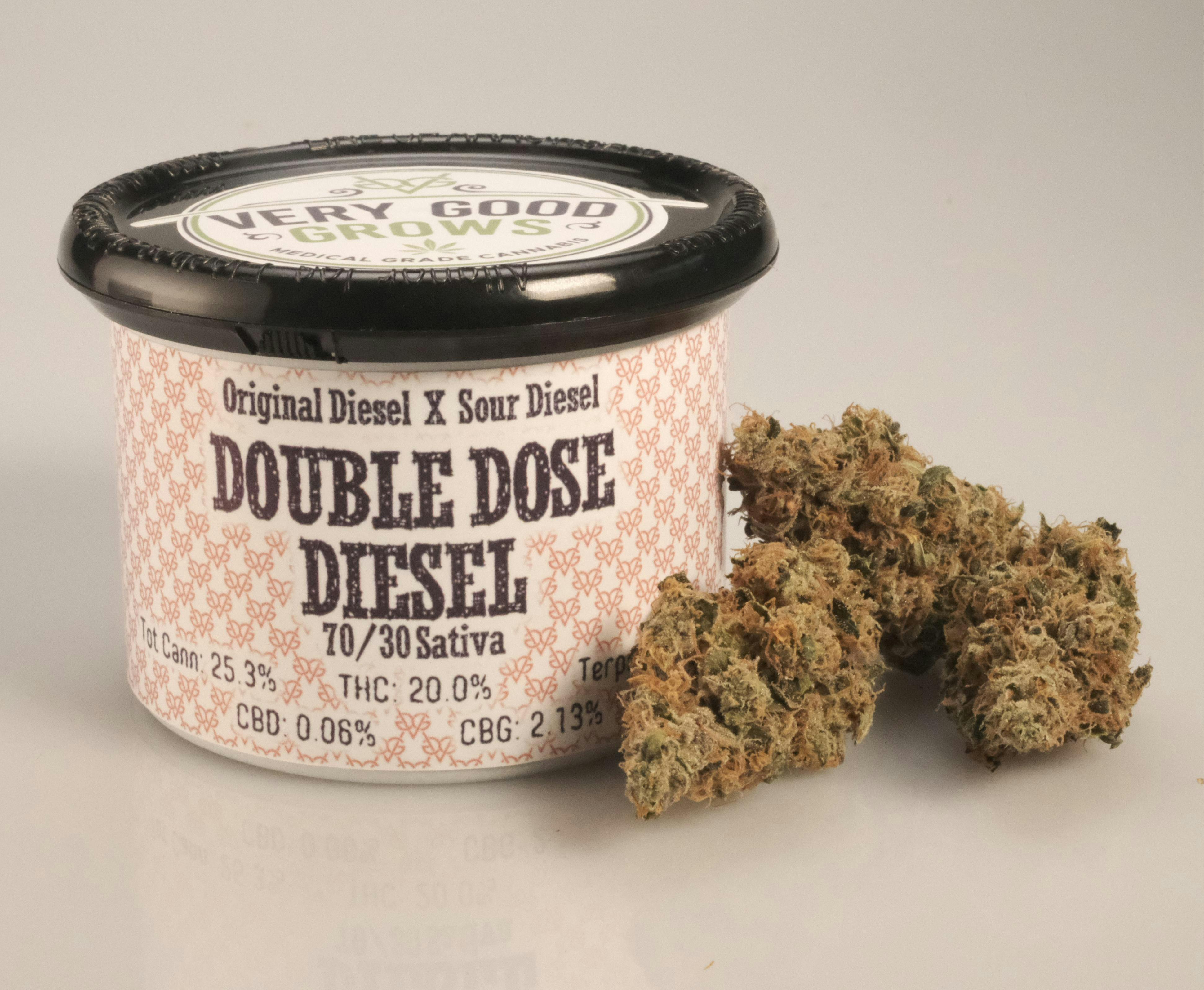 Double Dose Diesel by Very Good Grows Eighth