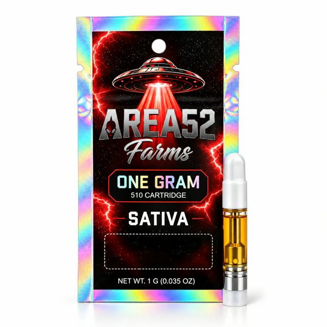 Area 52 Zero Gravity 510 Vape Cart 1 Gram