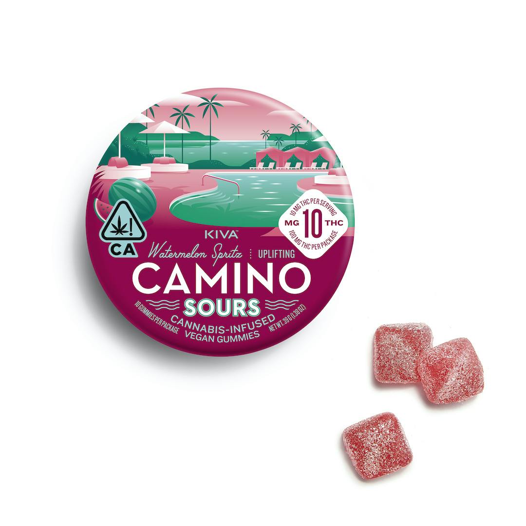 Sours Watermelon Spritz: SOURS WATERMELON SPRITZ GUMMIES (10PK)