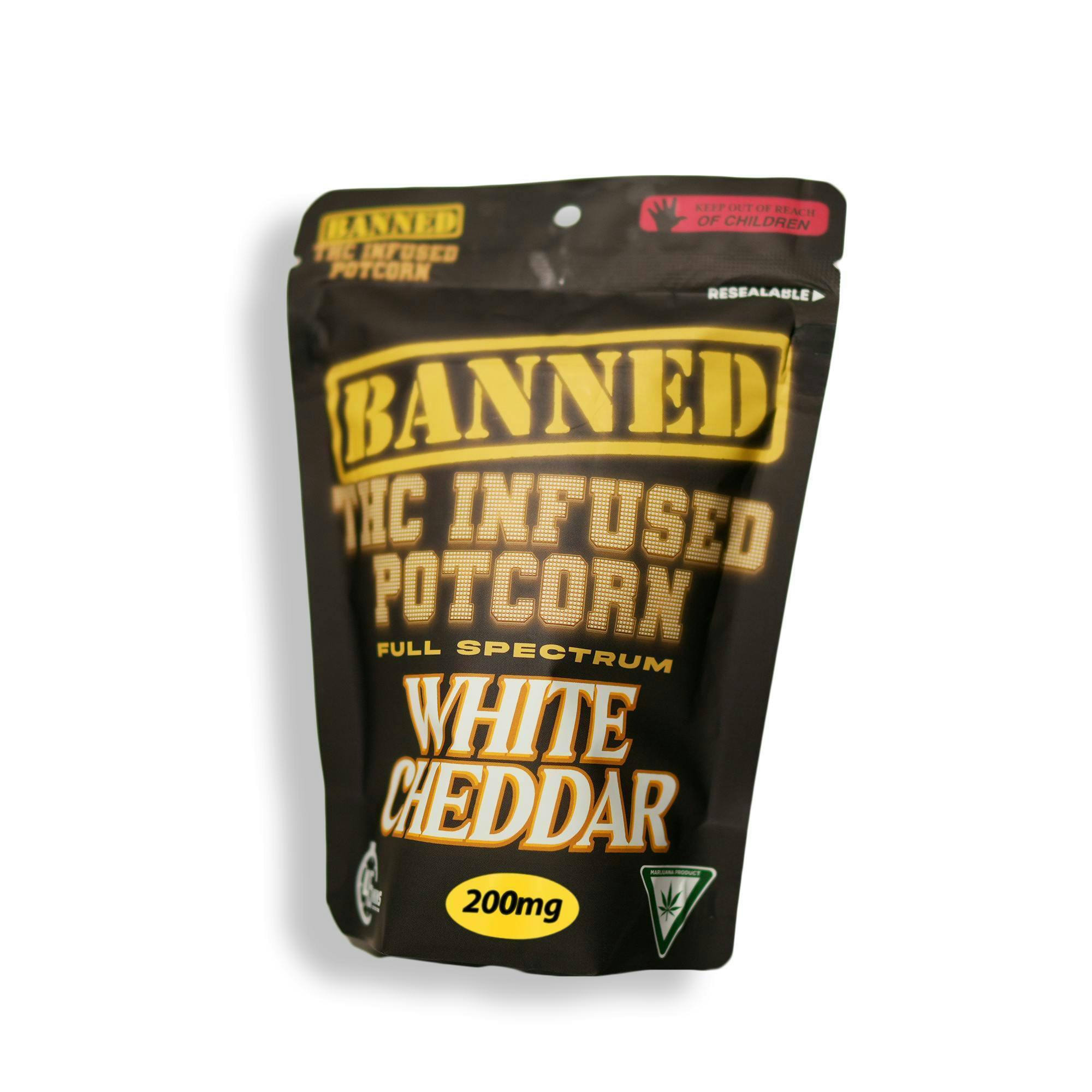 Banned - White Cheddar Potcorn