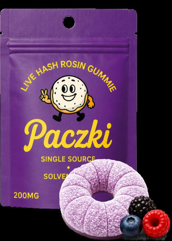 Packzi - Wildberry - 200mg Live Rosin Gummy