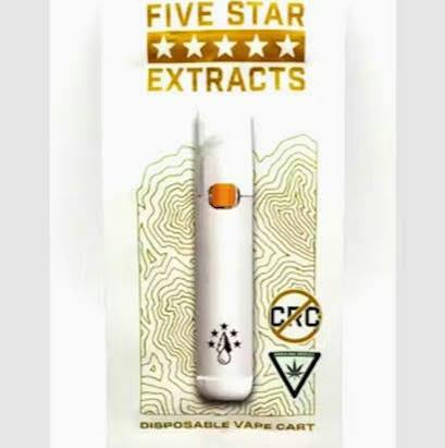 Five Star Extracts - Nuclear Lemon Nug Run - 1g Disposable