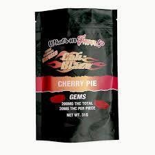 Cali Blaze - Cherry Pie 2:1 THC/CBN Gems - 200mg RSO Gummies