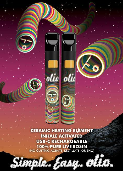 Olio Disposable Rosin Pen 500mg - More Cowbell - REC