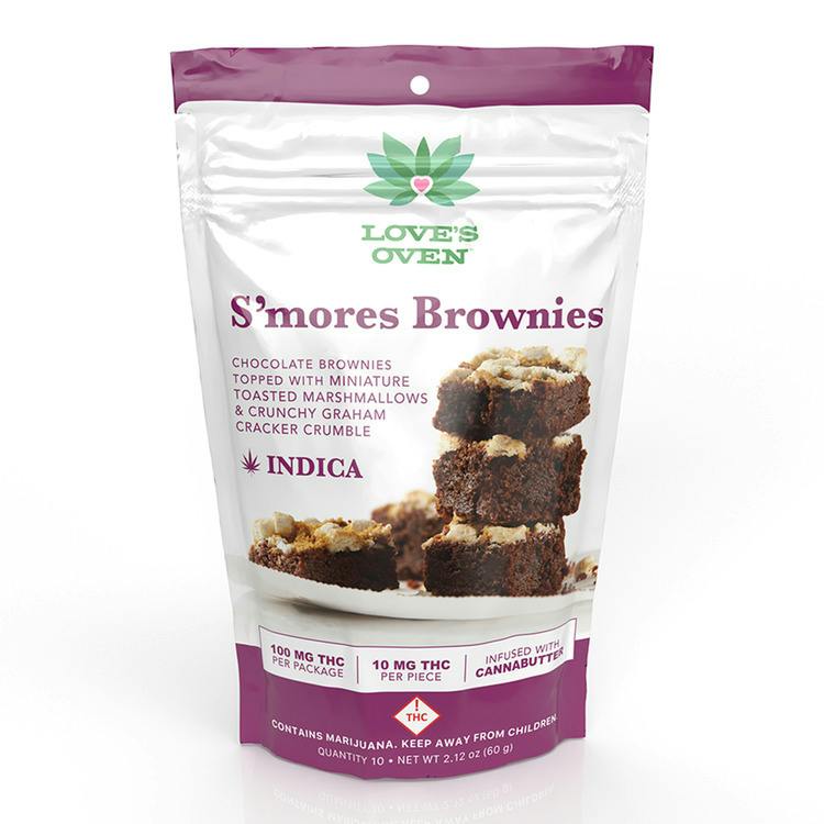 Loves Oven S'mores Brownies (100mg) - REC