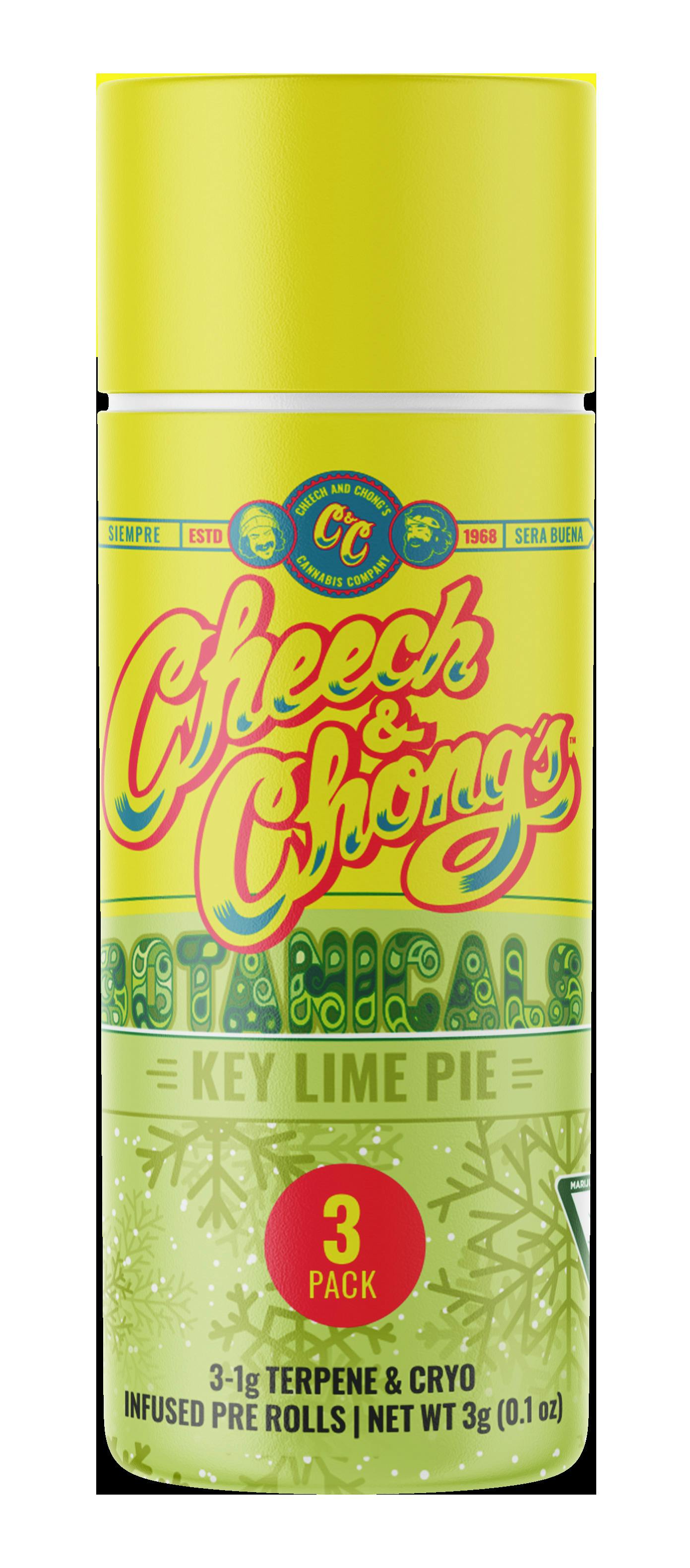 Cheech & Chong | Key Lime Pie | 3pk Cryo Infused Pre-Rolls