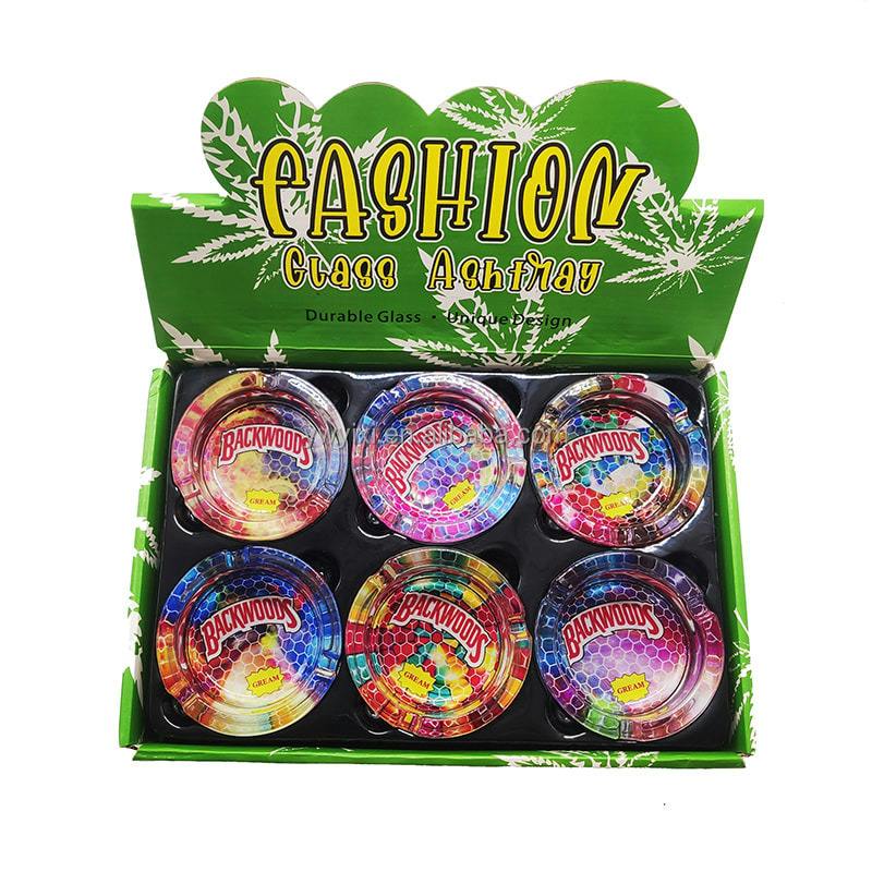 Ashtray - Backwoods Glass Round