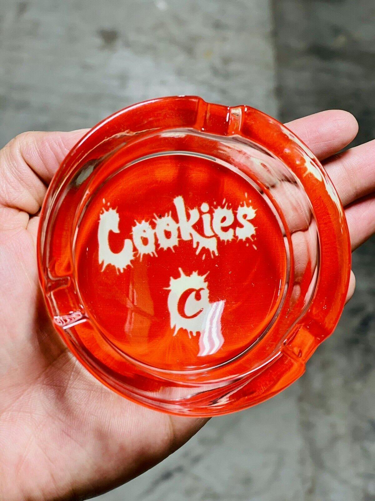 Ashtray - Cookies Glass Round