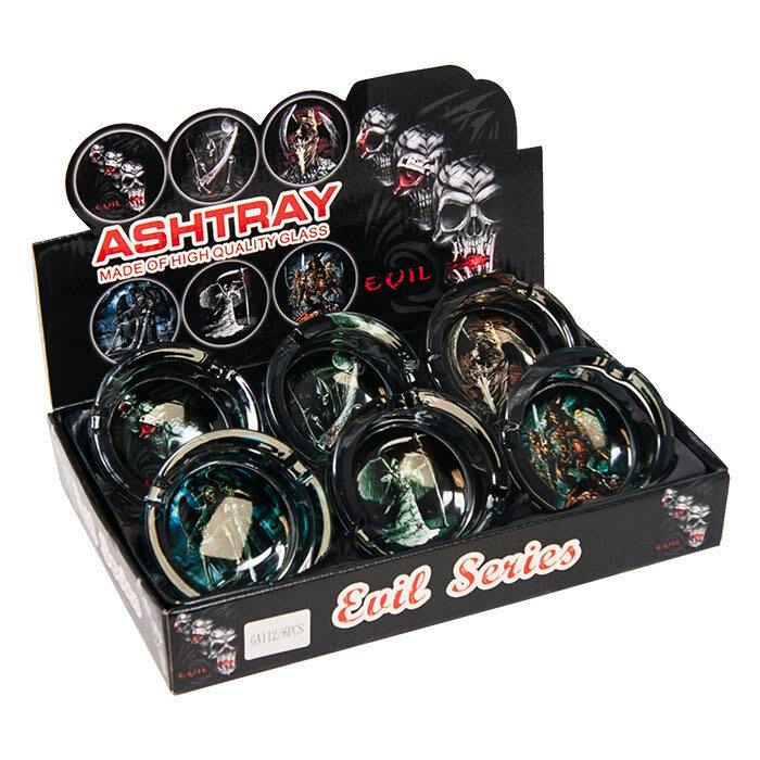 Ashtray Evil Series Glass