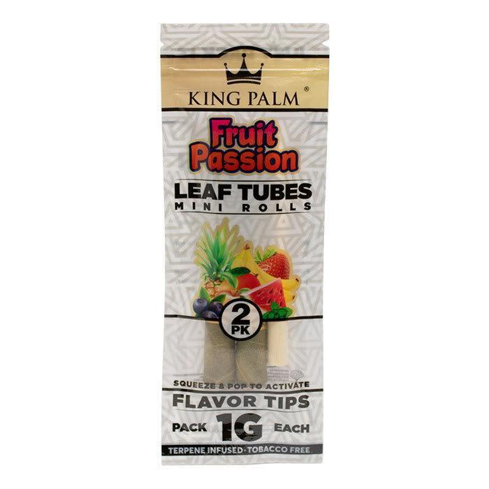 King Palm Fruit Passion Leaf Tubes Mini Rolls