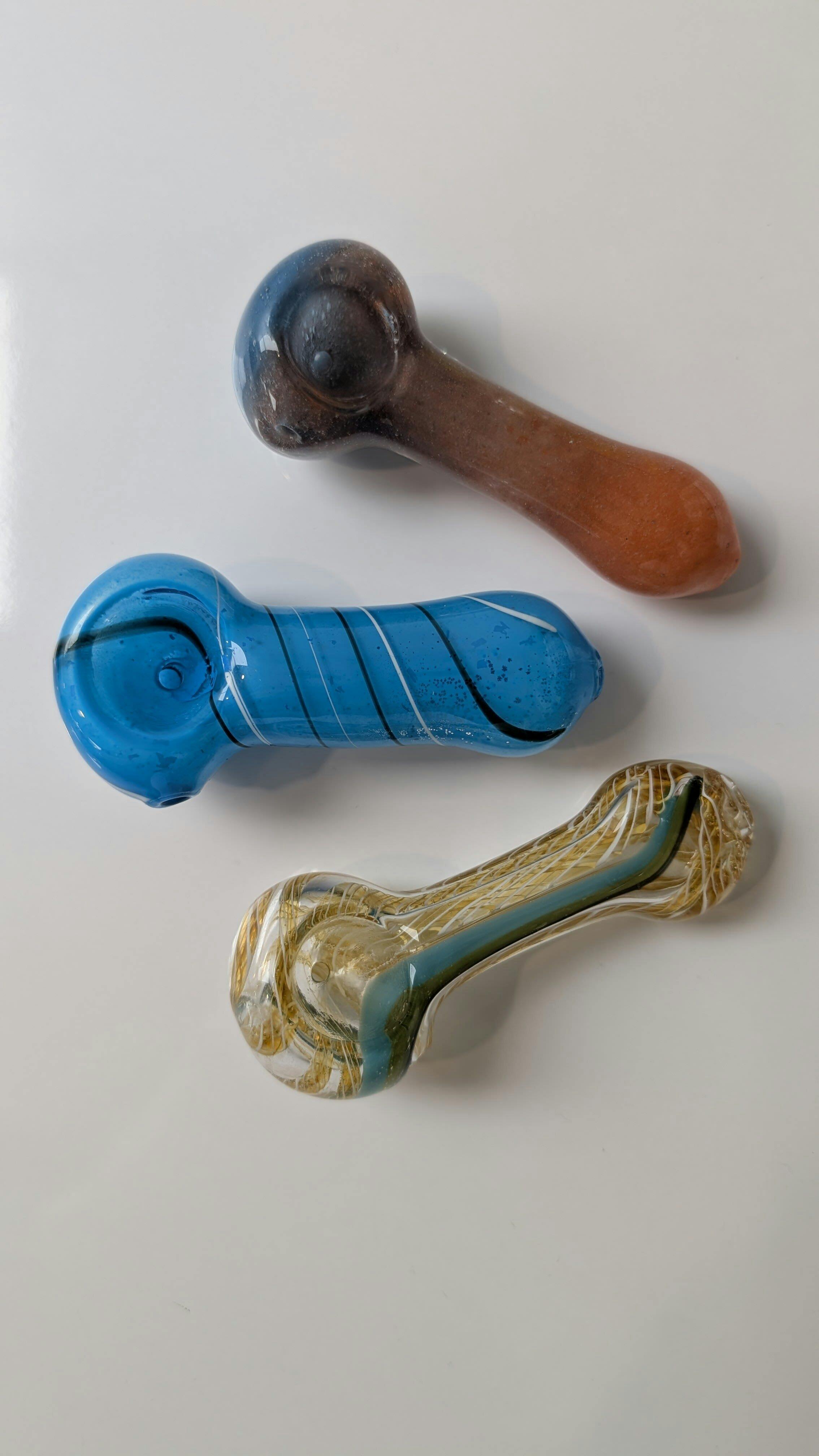 3 Inch Double Glass Pipe