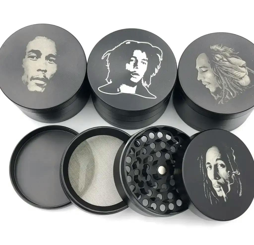 Bob Marley Grinder B&W X Large