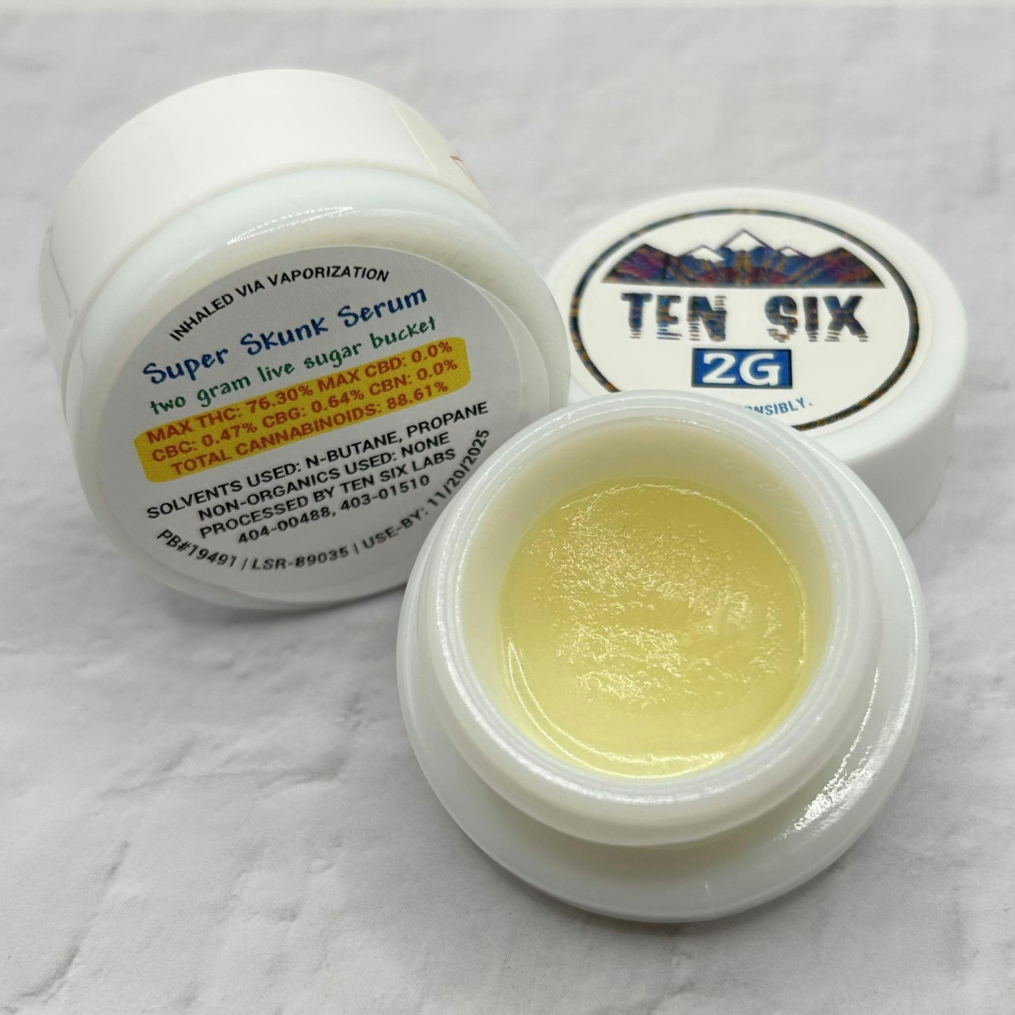 Ten Six 2g Live Sugar