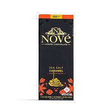 Nove Sea Salt Caramel Chocolate Bar 100mg