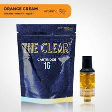 The Clear Elite 1000mg Cartridge - Orange Cream