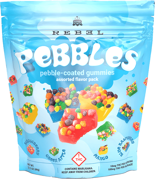 Rebel Pebbles Hybrid 100mg
