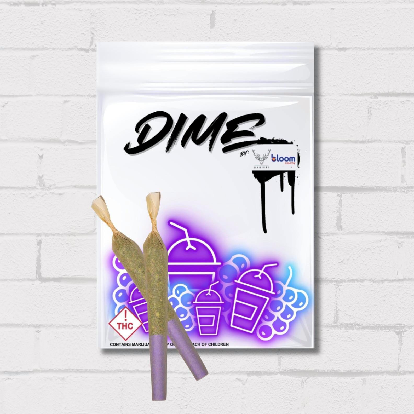DADiRRi | 0.5G Purp Grape Slushy DIME (I)