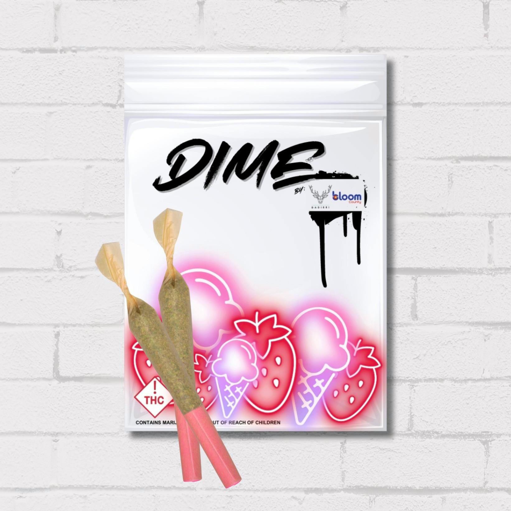 DADiRRi | 0.5G Strawberries 'N Cream DIME (S)