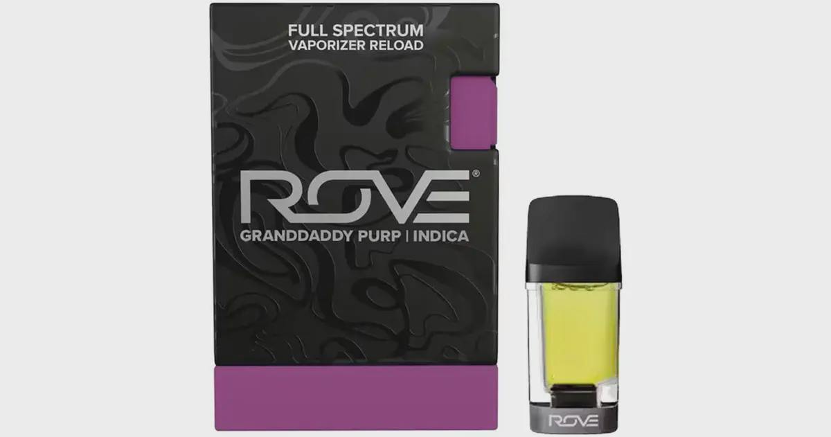 Rove Live Diamond POD - Indica - Granddaddy Purp
