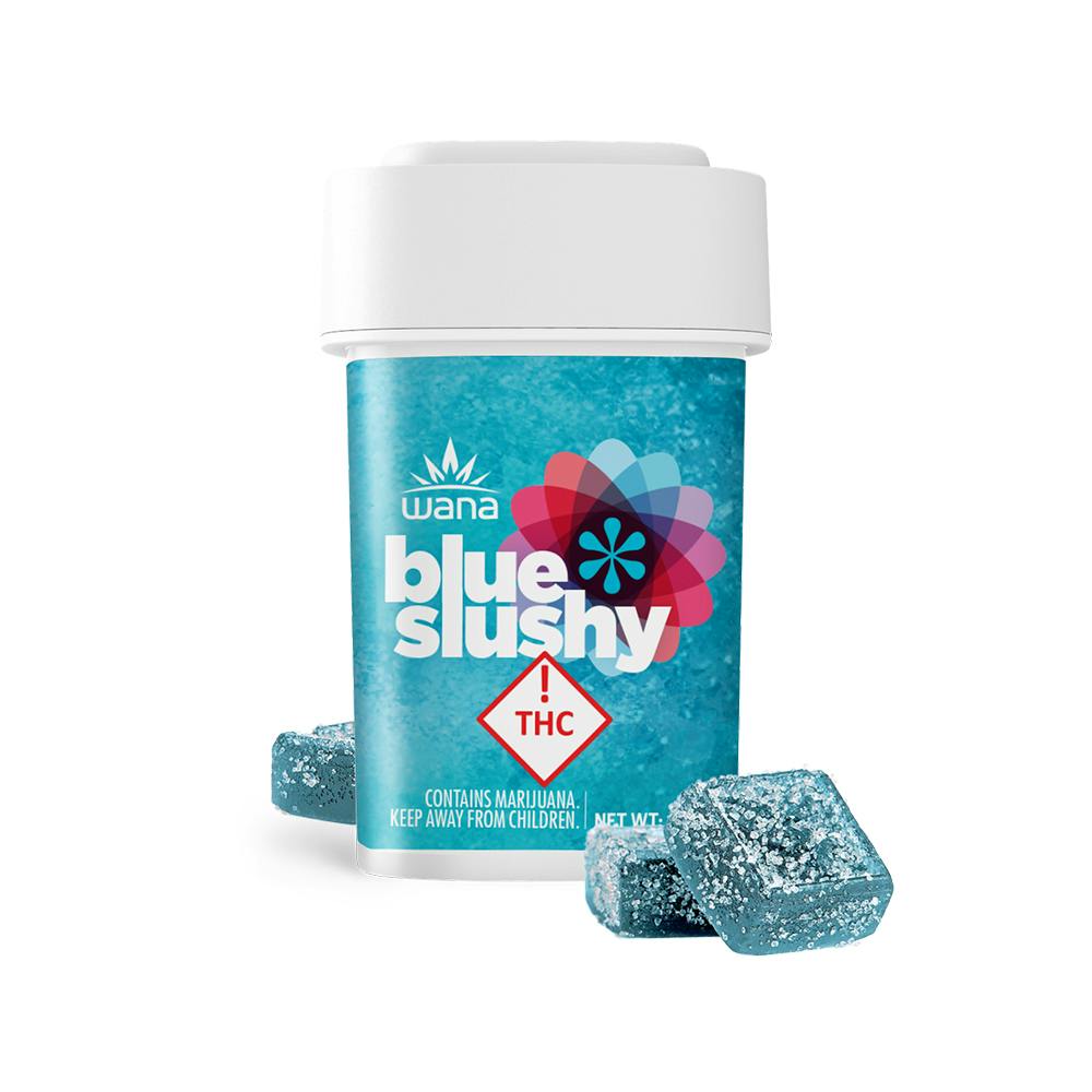 Wana - Quick Gummies - Blue Slushy - Sativa 100mg