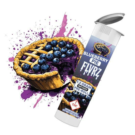 FLVRZ - Blueberry Pie 1.2g Infused Joint