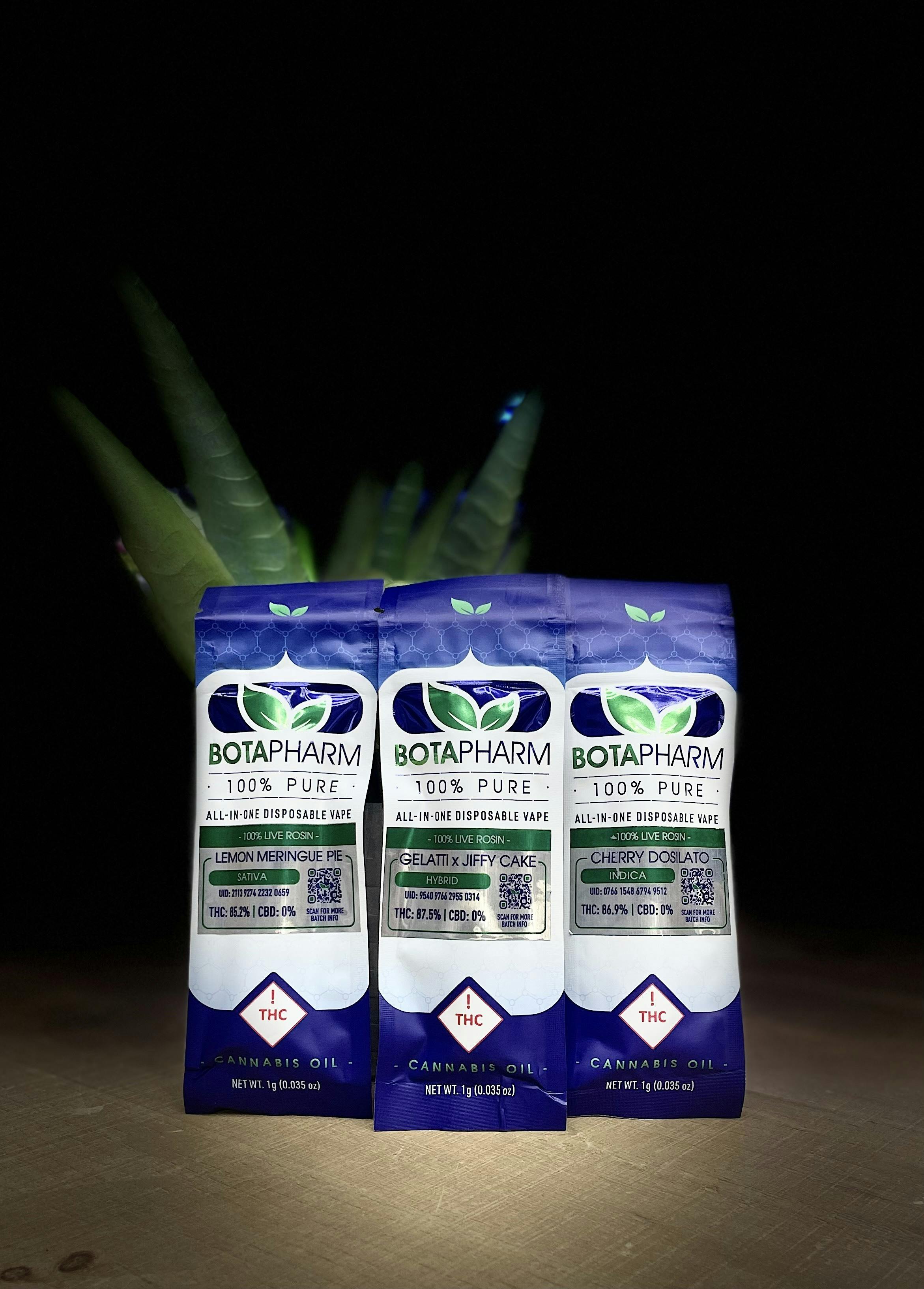 BotaPharm | Nectarine Jelly | Live Rosin Disposable Cartridge (S)