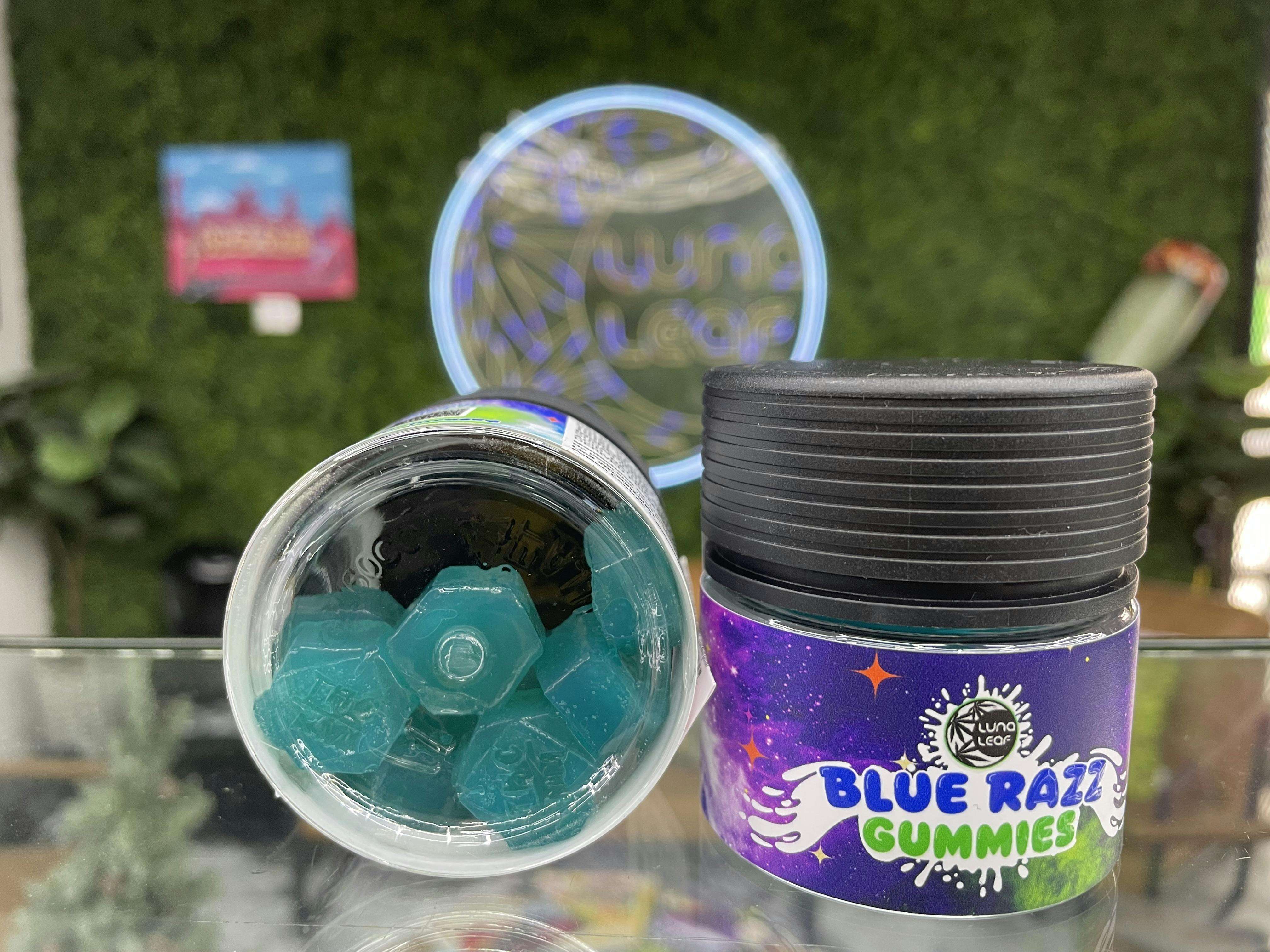 LUNA LEAF | Gummies | Blue Razz | 500MG